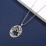 925 Silver Tree of Life Pendant Necklace Women