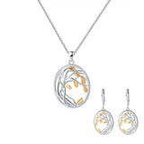 925 Silver Tree of Life Pendant Necklace Women