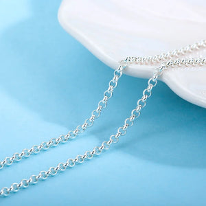 S925 Silver Necklace 71cm and 81cm, S925 Sterling Silver Accessory Chain