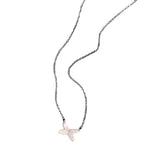 925 Silver Cross Pendant Clavicle Chain Necklace