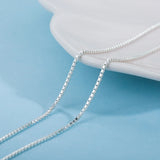 S925 Sterling Silver Accessory Chain Necklace 16/18 Inch 40.5cm