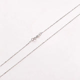 S925 Sterling Silver Starry Clavicle Chain Necklace 1.2mm Thick