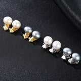 S925 Silver Pearl Ear Nail 10-15mm