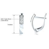 Geometric Women's Bare Earrings, Hypoallergenic, Europe & America Packaged