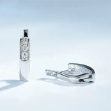 Geometric Women's Bare Earrings, Hypoallergenic, Europe & America Packaged