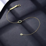 925 Silver Moissanite Emerald Gem Bangle Bracelet