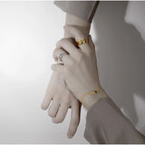 S925 Sterling Silver Plated 14K Emerald Style Bracelet