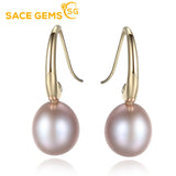 S925 Sterling Silver Pearl Earrings Gift