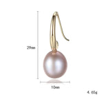 S925 Sterling Silver Pearl Earrings Gift