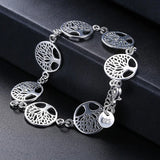 925 Silver Tree of Life Women's Bracelet