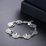 925 Silver Tree of Life Women's Bracelet