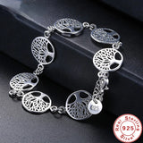 925 Silver Tree of Life Women's Bracelet
