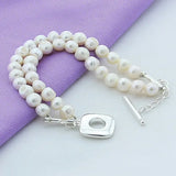 Freshwater Pearl 925 Silver Bracelet For Women Wedding