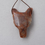 Amazonite Animal DIY Jewelry Pendant 46x31x16mm 22.2g