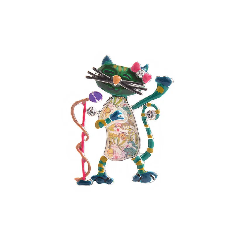 Enamel Animal Brooch Pins for Women Jewelry Girls Gift
