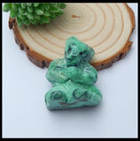 Bear Green Turquoise Animal Children's Pendant