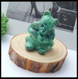 Bear Green Turquoise Animal Children's Pendant