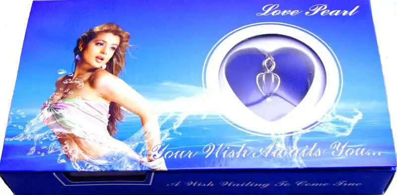 Box Heart Pendant Wish Pearl Necklace Set