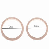 10Pcs Wood Bangles 0.8cm Thin Wooden Bracelet DIY Jewelry
