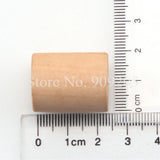 25mm*20mm Unfinished Cylinder Wood Beads for Jewelry Making