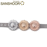 Sunflower Keeper Bracelet Set + Stainless Steel Mesh Armband