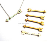Special Arrows Wooden Beads for DIY Jewelry 100pcs/lot