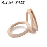 Thin Wooden Bangles Bracelets 10 Pcs