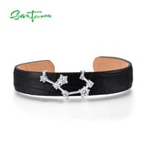 925 Silver Bracelet Bangle Sagittarius Constellation