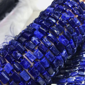 SAPPHIRE PILLAR Loose Beads 7*10mm Natural for Jewelry Necklace