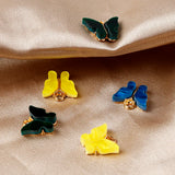 10pcs Acrylic Butterfly Pendant Women Necklace Statement Charm Jewelry