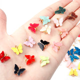 10pcs Acrylic Butterfly Pendant Women Necklace Statement Charm Jewelry