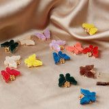 10pcs Acrylic Butterfly Pendant Women Necklace Statement Charm Jewelry