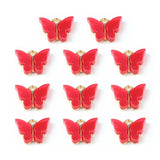 10pcs Acrylic Butterfly Pendant Women Necklace Statement Charm Jewelry