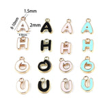 26pcs A-Z Alphabet Letter Pendant Charms For DIY Necklace Jewelry Making