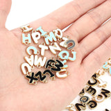 26pcs A-Z Alphabet Letter Pendant Charms For DIY Necklace Jewelry Making