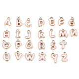 26pcs A-Z Alphabet Letter Pendant Charms For DIY Necklace Jewelry Making