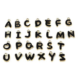 26pcs A-Z Alphabet Letter Pendant Charms For DIY Necklace Jewelry Making