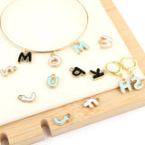 26pcs A-Z Alphabet Letter Pendant Charms For DIY Necklace Jewelry Making