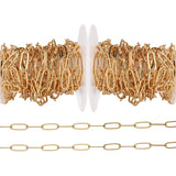 Metal Link Cable Chain Necklace Paperclip Chain 1Meter