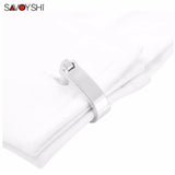 2 Colors Men Shirt Cufflinks for Business High Cuff links Jewelry