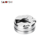 Enamel Cufflinks for Men's Shirt Round Elegant Button Accessories