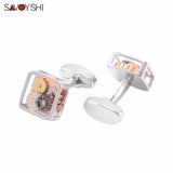 Classic Gear Cufflinks For Mens Shirt High Business Cufflinks Party Gift