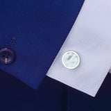 Shell Cufflinks for Mens Shirt cuff buttons High Cufflinks