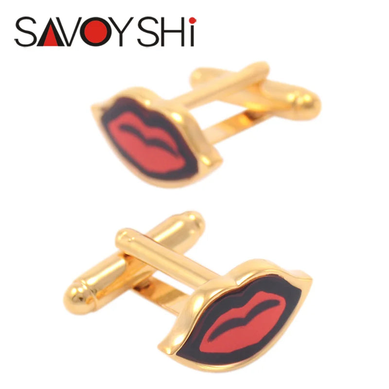 Colorful Enamel Cufflink Jewelry for Mens Shirt