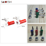 Painted Bullet Cufflinks for Mens Shirt