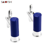 Painted Bullet Cufflinks for Mens Shirt
