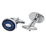 Classic Business Cufflinks for Men Enamel Cuff Buttons Gift Engraving