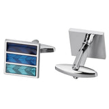 Classic Enamel Cufflinks for Men Business Tuxedo Shirt Wedding Gift