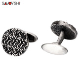 Vintage Style Cufflinks Mens Shirt Antique Silver Cuff Links Gift