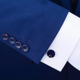 Star Stone Cufflinks for Mens Shirt Cuffs High Cuff links